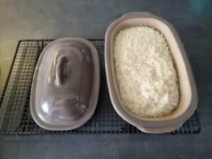 riz au four plat creux a couvercle pampered chef 