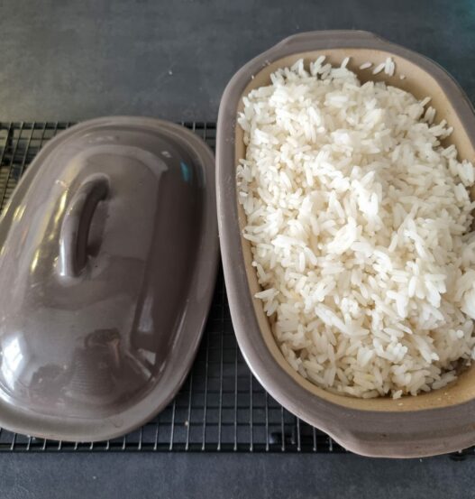 riz au four plat creux a couvercle pampered chef