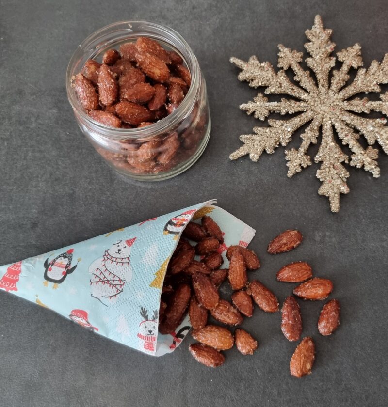 recette amandes sucrés à la cannelle