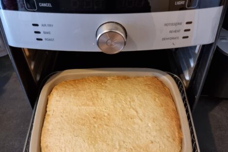 Gâteau à la noix de coco Deluxe Air Fryer