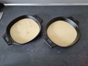 Dutch Baby poele en fonte Air Fryer