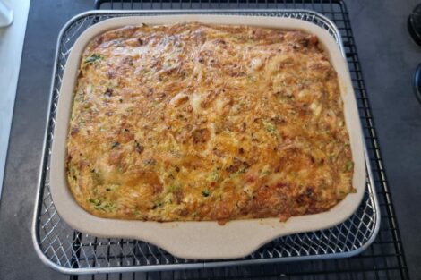 Gâteau de courgettes au fromage